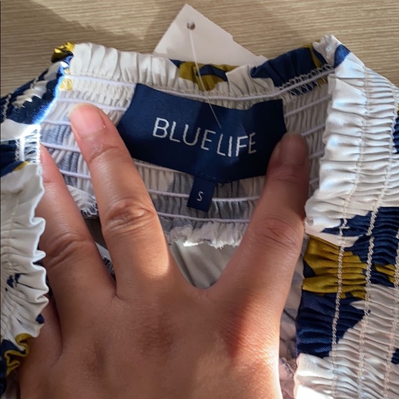 Tiered mini skirt W,G,B - Picture 2 of 2